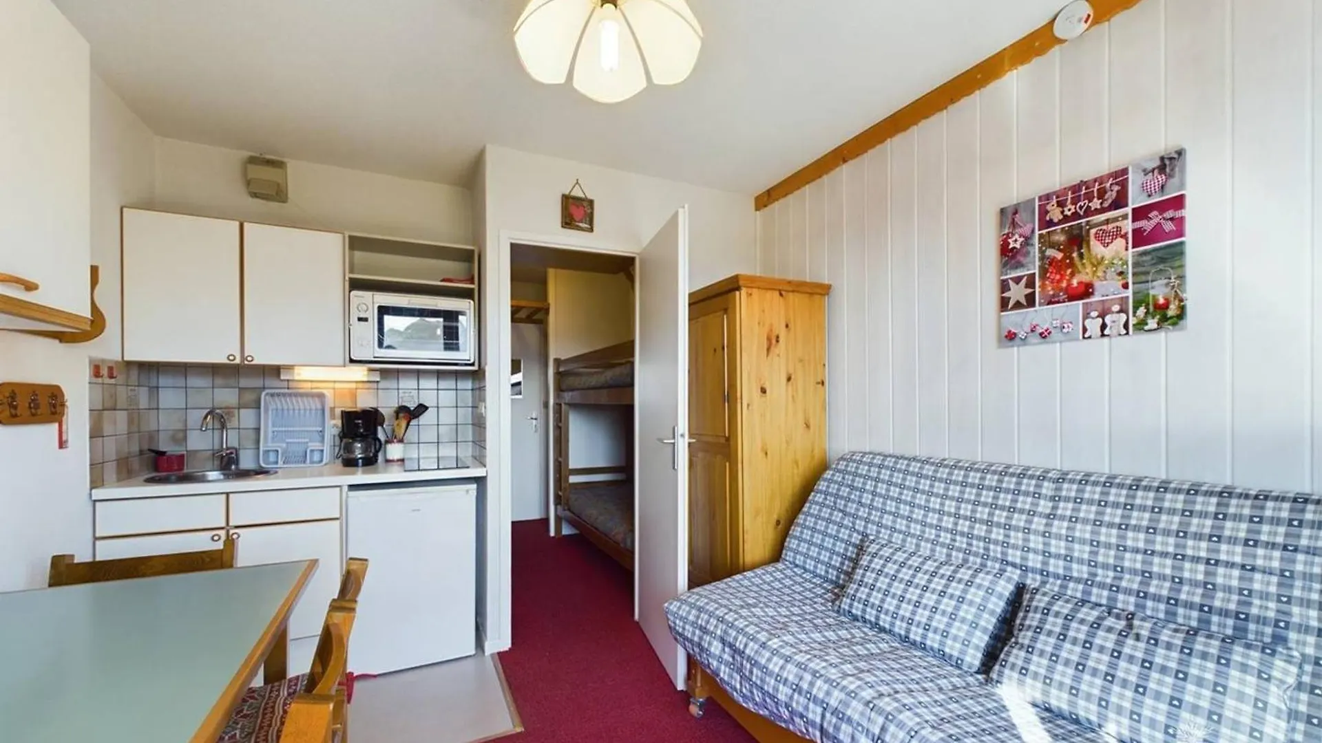 Charmant Studio 2/4 Pers, Centre-Station, Balcon Sud, Proche Des Pistes, Parking Inclus - Fr-1-398-574 La Rosiere  0*, La Rosiere (Savoie) France